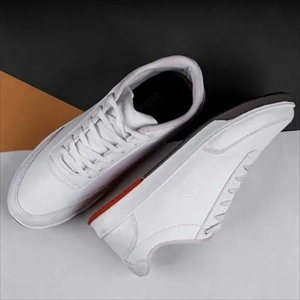 1000 کفش تخت سفید مردانه CK مدل sevil (2024)