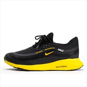 1000 کفش ورزشی Nike مردانه مشکی زرد مدل  (2024)