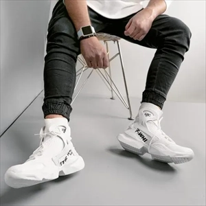 1000 کفش سفید ساقدار مردانه مدل DARVIN (2024)