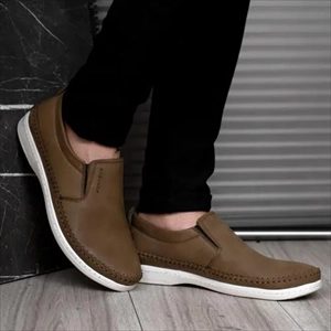 1000 کفش تخت خاکی مردانه مدل Kurosh (2024)