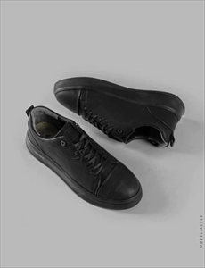 1000 کفش روزمره مردانه Geox بند دار مشکی (2024)