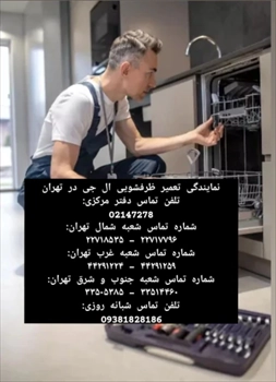 تعمیر ماشین ظرفشویی ال جی در تهران