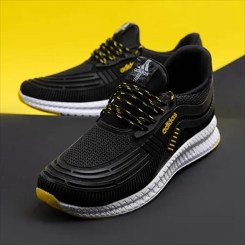 1000 کفش ورزشی Adidas مردانه مشکی زرد مد (2024)