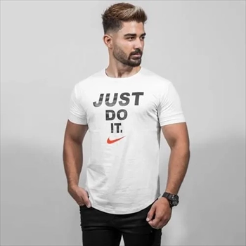 1000 تیشرت Just Do It مردانه سفید مدل Di (2024)