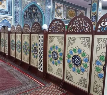 پارتیشن مسجدی متحرک ، پارتیشن پیش ساخته مسجدی ، پارتیشن سنتی مذهبی 