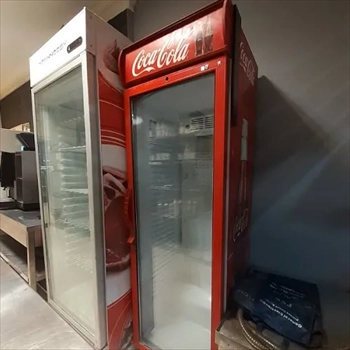 فروش یخچال ایستاده اوگور طرح کوکاکولا کارکرده