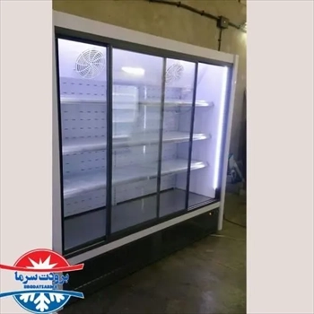 یخچال درب دار پرده هوا