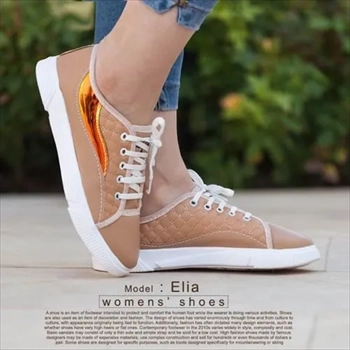 1000 کفش دخترانه مدل  Elia (کرمی) (2024)
