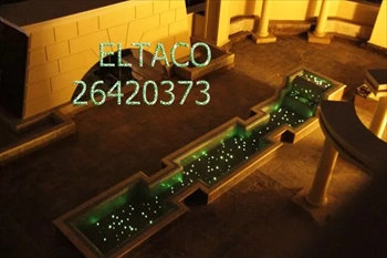 نورپردازی کف استخر - شرکت التاکو