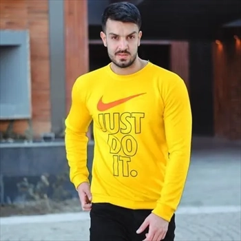 1000 بلوز مردانه Nike مدل Just (زرد) (2024)