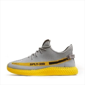 1000 کفش ورزشی Sply-350 مردانه طوسی زرد  (2024)