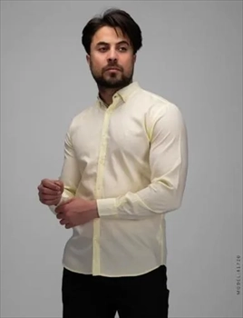 1000 پیراهن اسپرت مردانه آستین بلند ساده (2024)