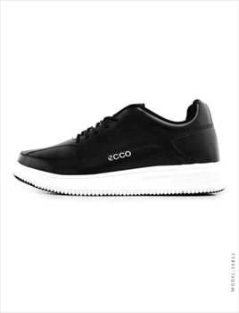 1000 کفش اسپرت چرم مردانه مشکی Ecco (2024)