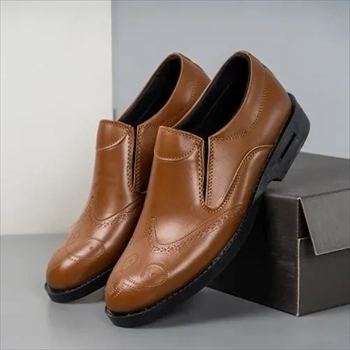 1000 کفش رسمی مردانه عسلی مدل Nivano (2024)
