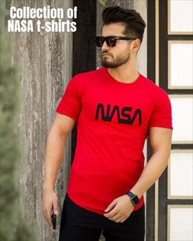 1000 تیشرت مردانه مدل NASA (قرمز) (2024)