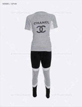 1000 ست تیشرت و شلوار زنانه Chanel (2024)