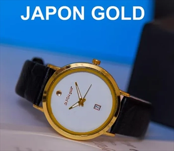 1000 ساعت مچی مدلJAPON gold( صفحه سفید) (2024)