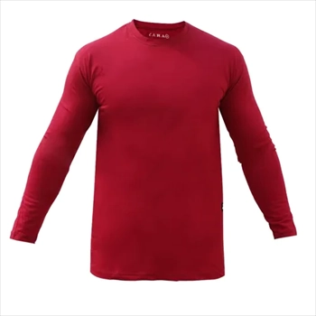 1000 تیشرت آستین بلند قرمز مردانه مدل Va (2024)