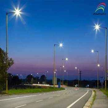 فروش پروژکتور و پایه چراغ خیابانی روشنایی معابر