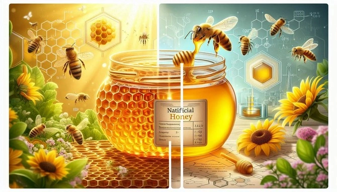 فرق عسل طبیعی با مصنوعی