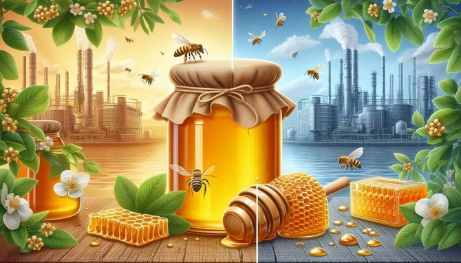 فرق عسل طبیعی با مصنوعی