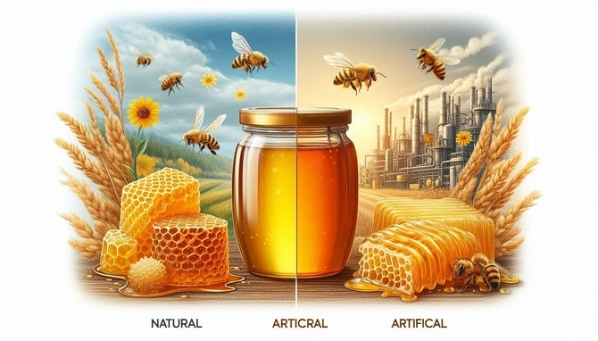 فرق عسل طبیعی با مصنوعی