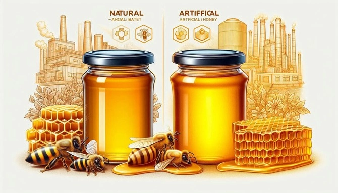 فرق عسل طبیعی با مصنوعی