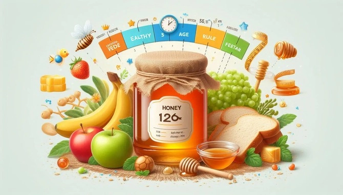 عسل از چه سنی مجازه