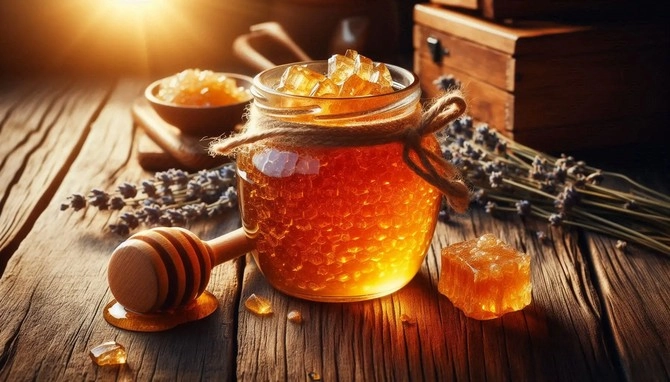 اگر عسل شکرک بزند