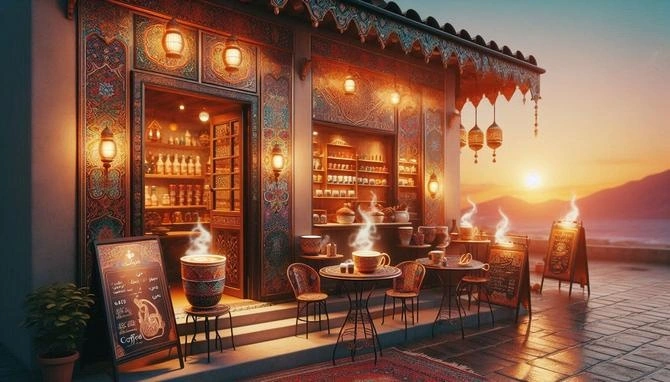 جذب مشتری برای قهوه خانه