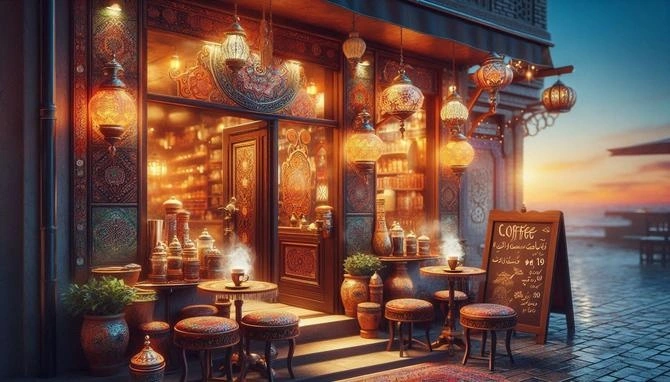 جذب مشتری برای قهوه خانه