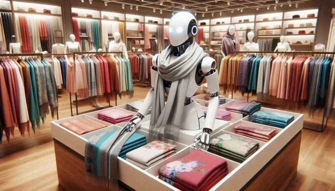 متن تبلیغاتی برای جذب مشتری شال و روسری