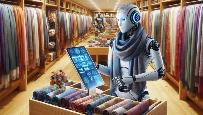 متن تبلیغاتی برای جذب مشتری شال و روسری