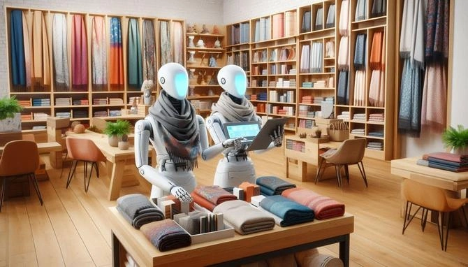 متن تبلیغاتی برای جذب مشتری شال و روسری