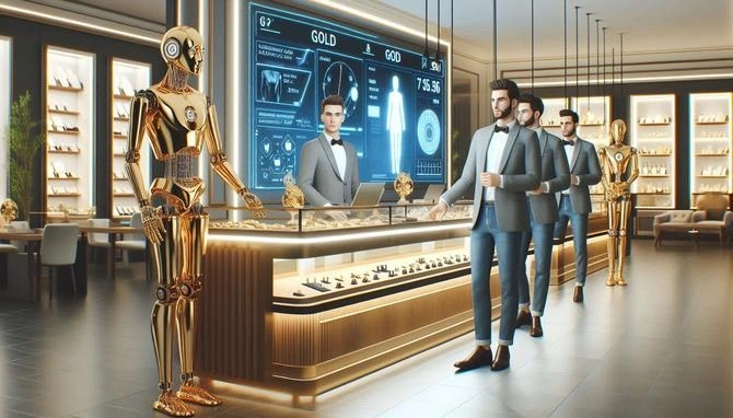 متن تبلیغاتی برای جذب مشتری طلا