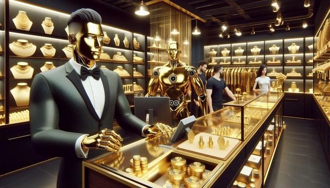 متن تبلیغاتی برای جذب مشتری طلا