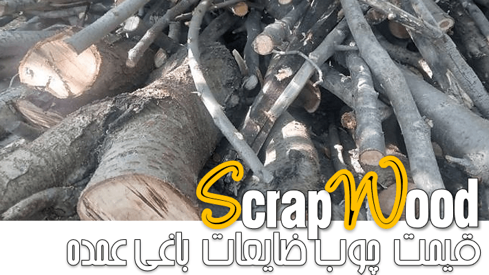 قیمت چوب ضایعات باغی عمده (1404)