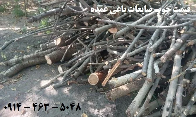 قیمت چوب ضایعات باغی عمده