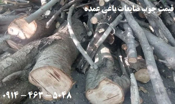 قیمت چوب ضایعات باغی عمده