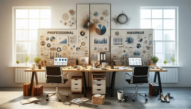 تو فروشنده حرفه ای هستی یا آماتور؟