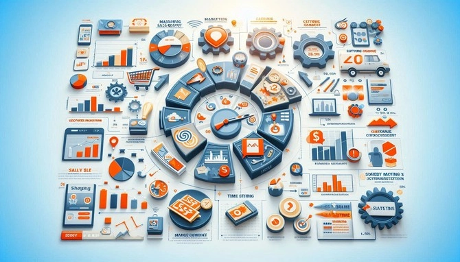 چطور با حداقل وقت بیشترین فروش رو بگیریم؟