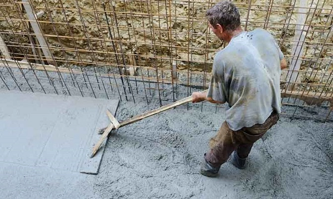 بتن ریزی با بتن حاوی روان کننده بتن