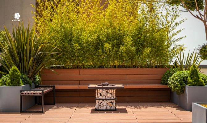 فلاور باکس چوب پلاست چوپکس