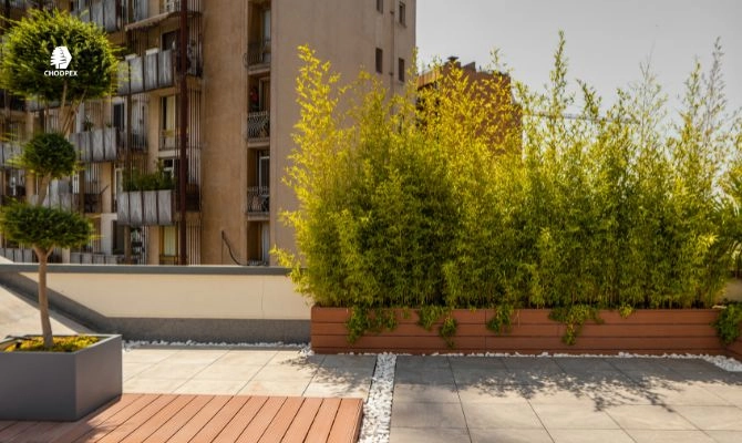 فلاور باکس چوبی روف گاردن