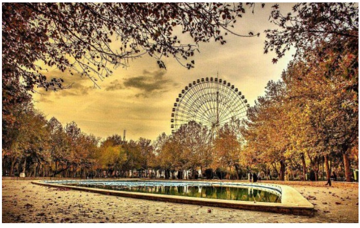 پارک ملت در قسمت غربی شهر مشهد