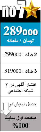 تعرفه تبلیغات در سایت 2021